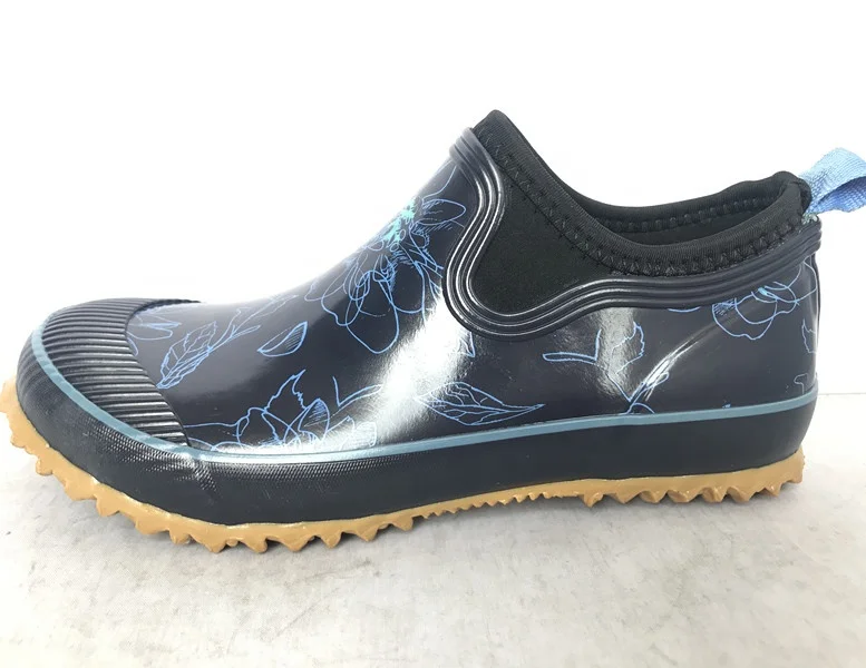 Duck And Fish Men Neoprene Ankle Hunting Work Shoe Buy Neoprene Duck Shoes,Neoprene Camo Shoes