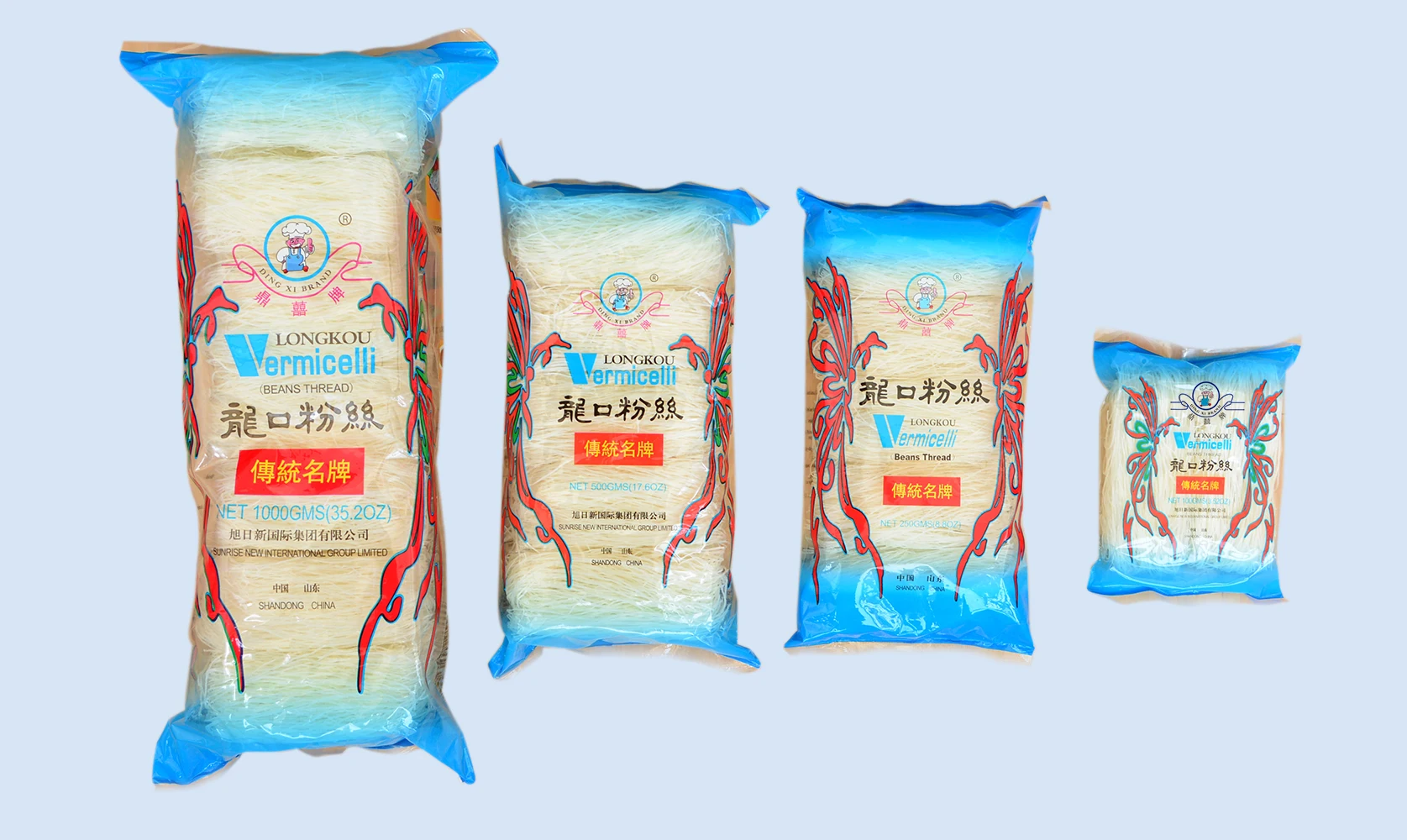 Longkou Glass Mung Bean Starch Crystal Noodles Chinese Vermicelli 500g