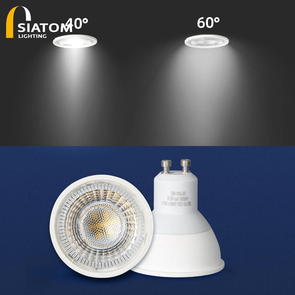 New LED Spot 7W Indoor High Quality Downlight Gu10 Smart Bulb For Squamous Lens