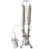 5lb closed loop extractor Passive / Active BHO extractor with double stage dewaxing column,recovery tank