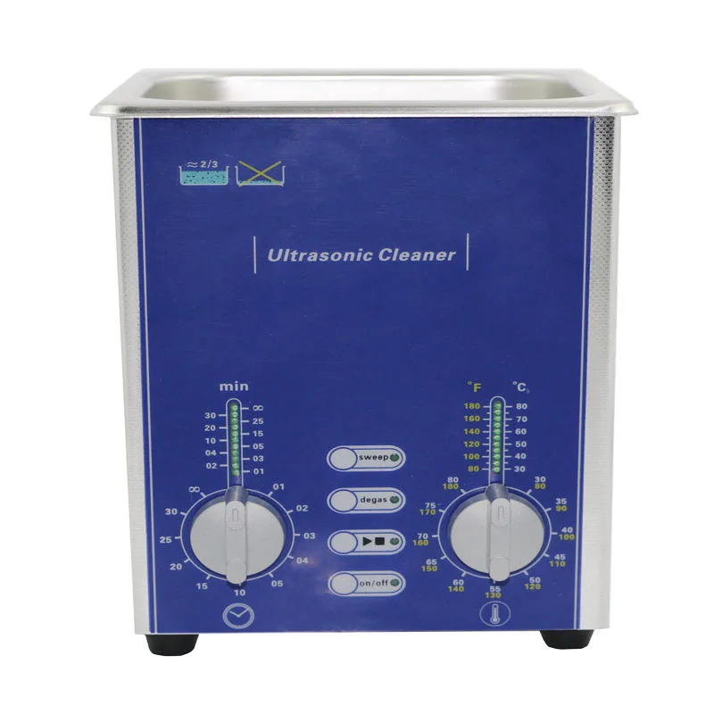 2l household stainless steel small ultrasonic jewelry cleaner