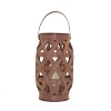 Moroccan elements brown weaving Candle Lanterns