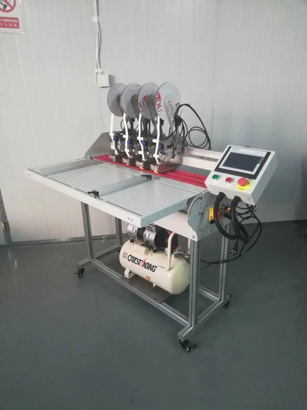 Tape Dispensing Machine With Air Compressor Double Side Tape Application Machine Tear Double Sided Tape Machine Buy Double Sided Tape Dispenser Tape Dispensing Machine With Air Compressor Tear Tape Machine Product On