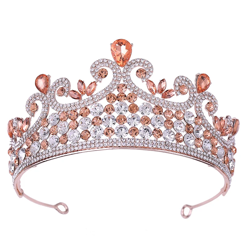 Tiaras De Princesa Para Meninas,Joias De Cabelo De Strass
