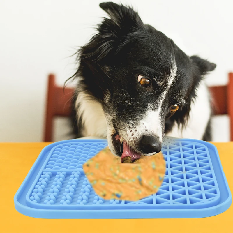 Wholesale Pet Slow Feeder Silicone Lick Mat Ecofriendly Durable Dog