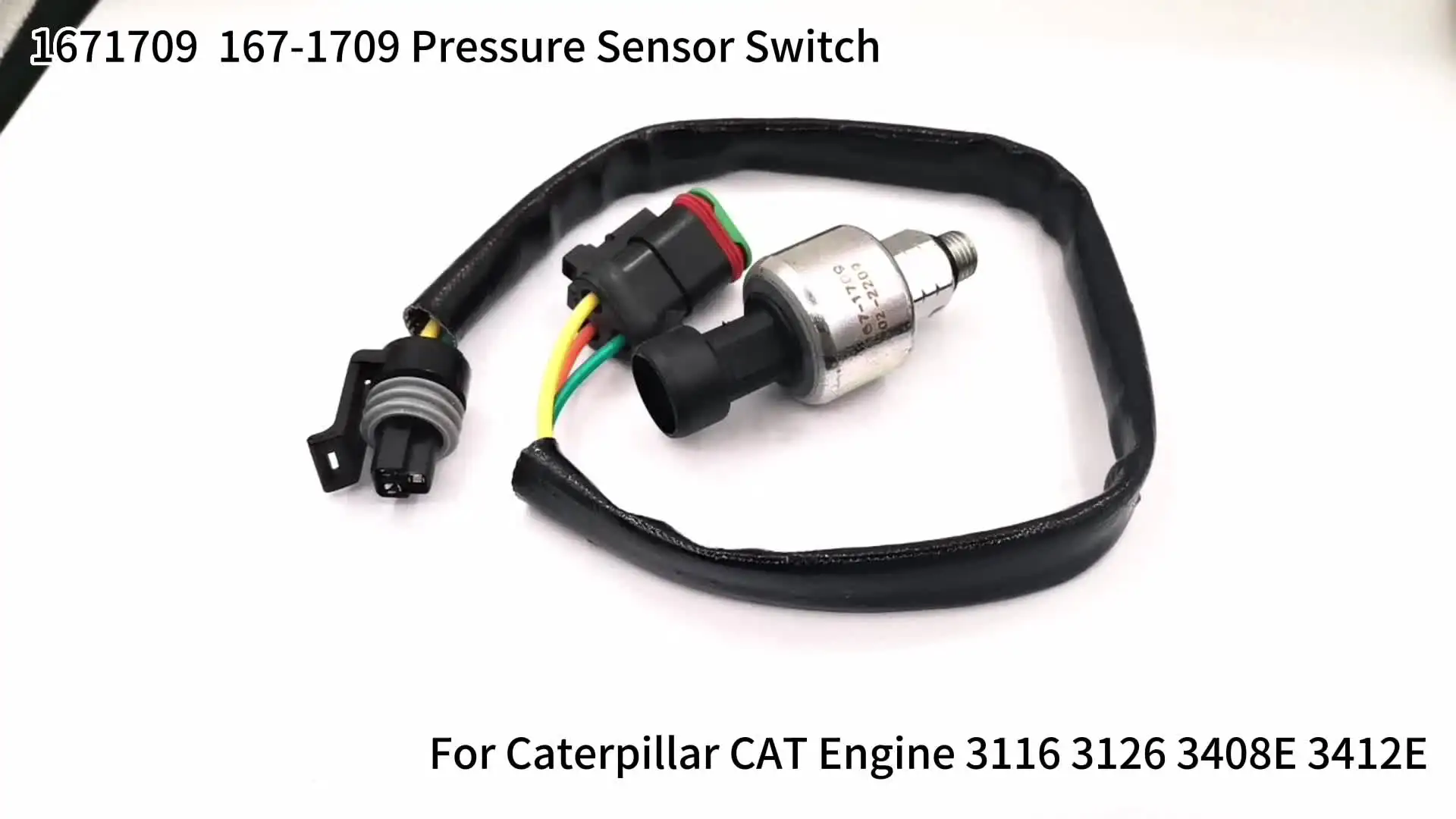 Pressure Switch Sensor 167-1709 1671709 For CAT Equipment - View #7
