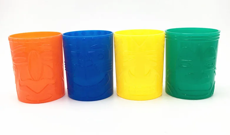 Party Plastic Tiki Mugs 