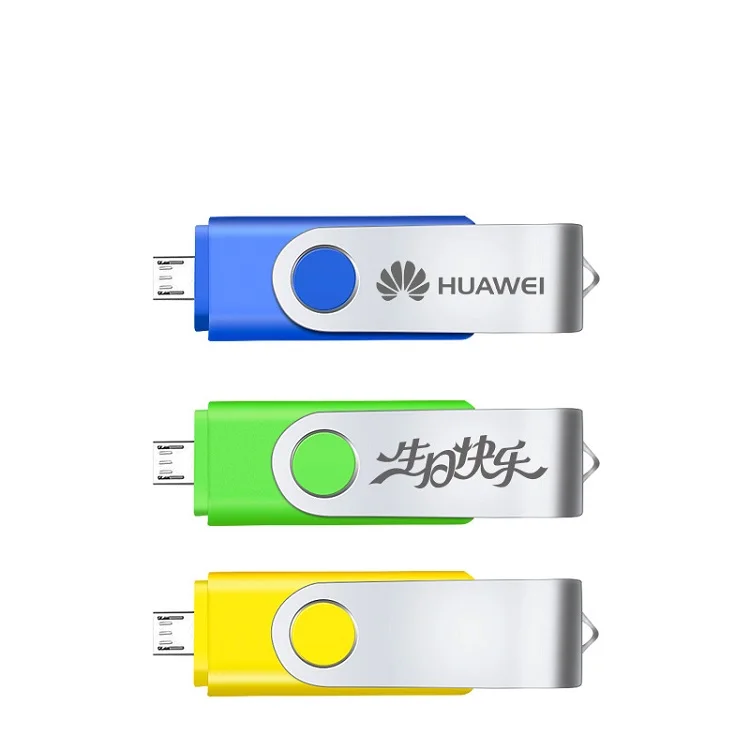 OTG USB Flash Drive 128GB 64GB 32GB 16GB 8GB 4GB 2GB Pen Drive Smartphone Pendrive OTG 2.0 USB Flash Drive - ANKUX.COM