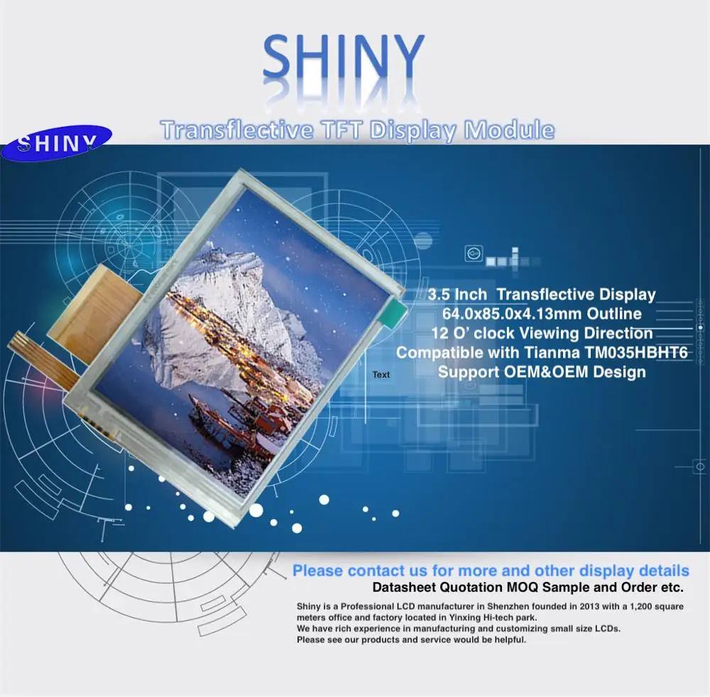 3.5 tft lcd factories quotation