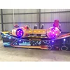 Theme park funny game kids slide track car amusement park rides flying car games for kids