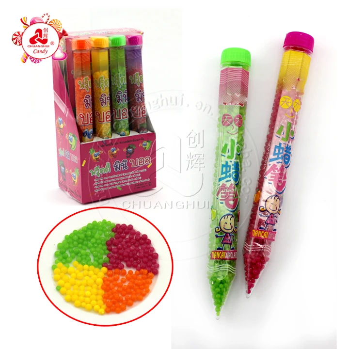 Petite Boule De Bonbons Fruite En Stylo Crayon De Cire Buy Bonbons A La Plume Boule De Bonbons Dans Stylo Bonbons En Cire Caryon Product On Alibaba Com