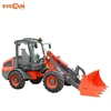 New Frame ER416T Construction Equipment Small Tractor Wheel Loader With 1.6Ton Loading Capacity