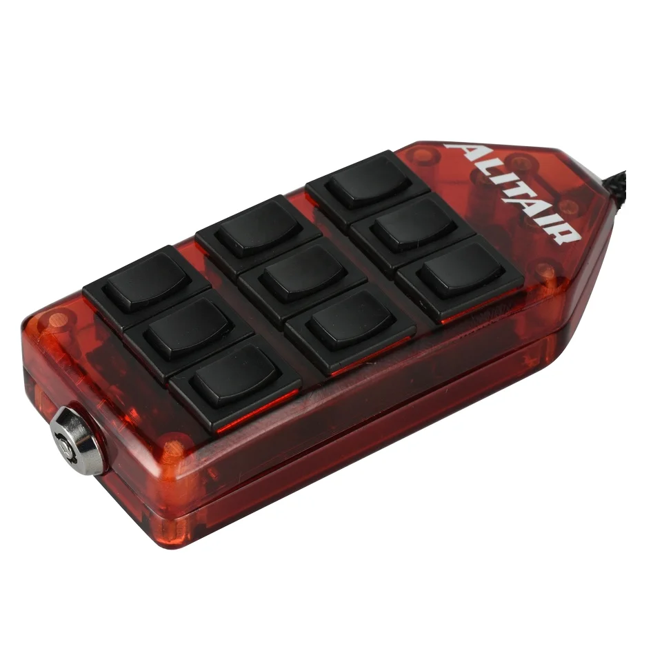 Air Ride Switch Box - AVS 9 Button Rocker Suspension System Controller