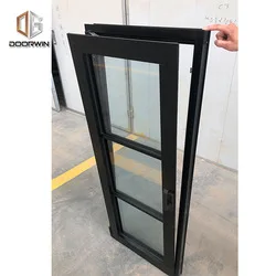 China Factory Promotion specialty shape wood aluminum windows with colonial bars design