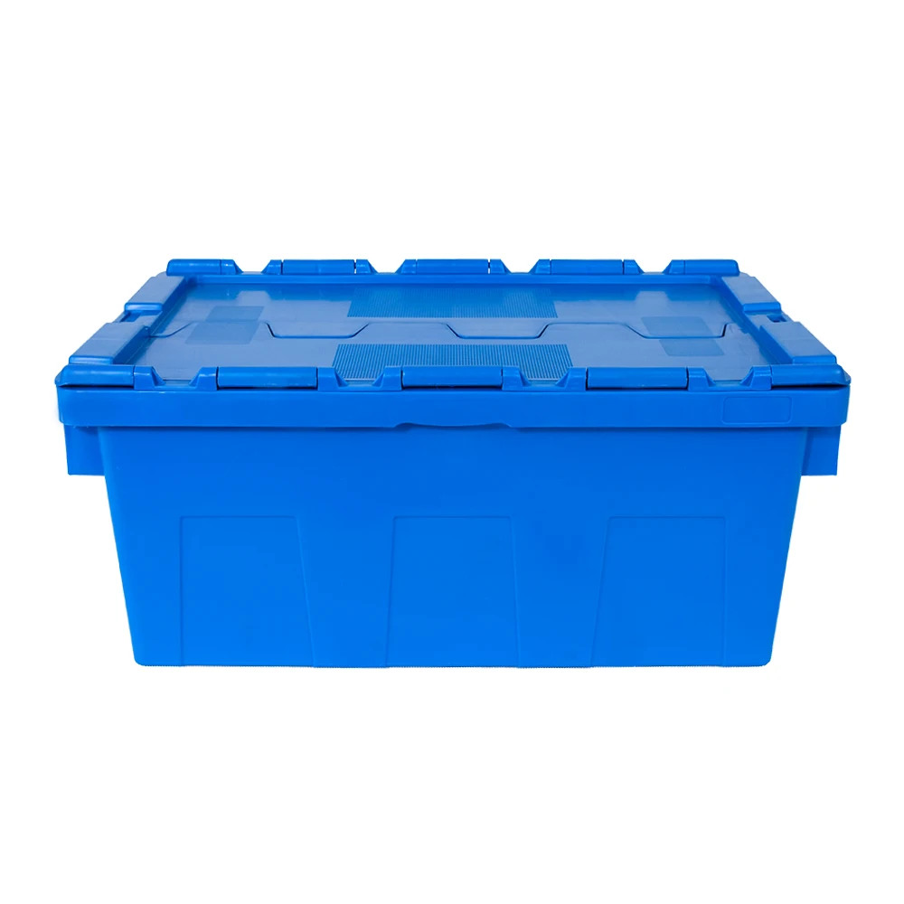 Heavy Plastic Stackable Turnover Crate Plastic Moving Crate Straight