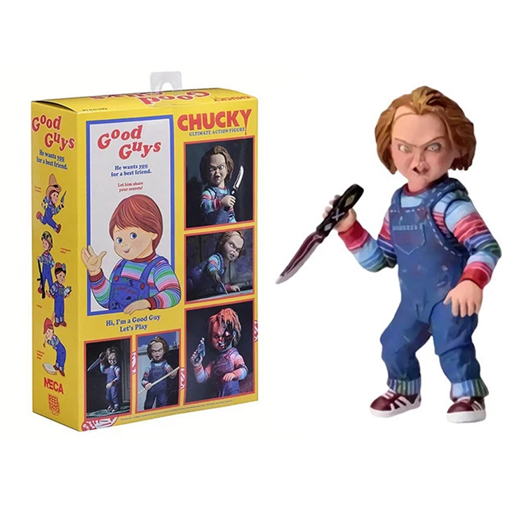 NECA Chucky Doll Good Guys PVC Movable Toy Figure - Horror Ghost