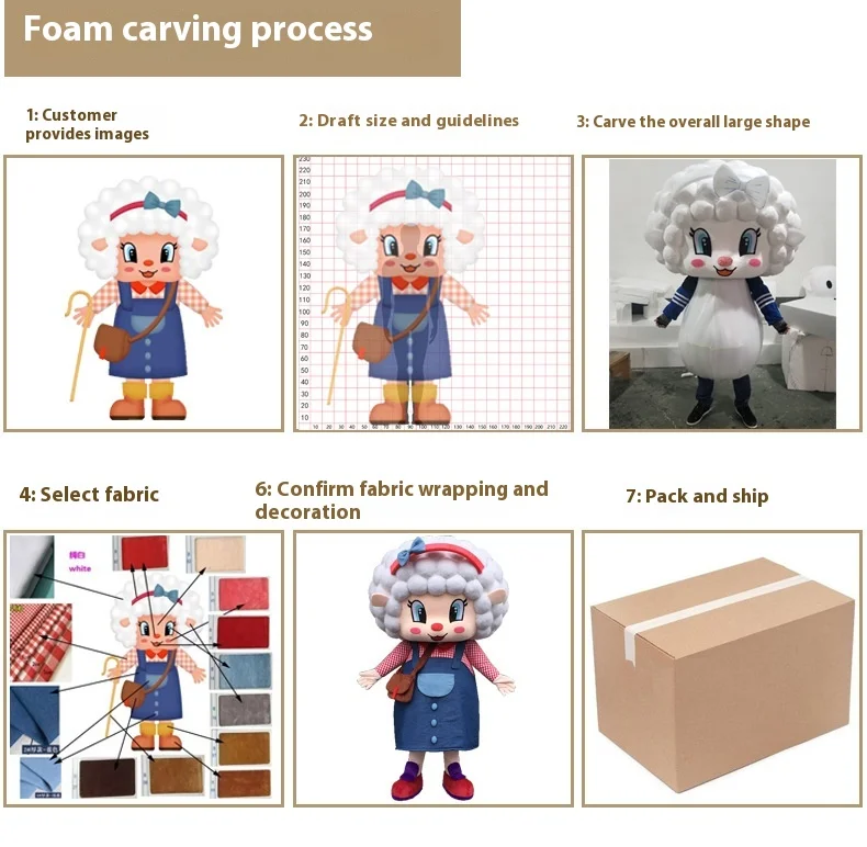 Factory Custom Large Walkable Dolls Display Creative Character Style Mascot Costume Prop Customized Dinosaur Halloween Costume