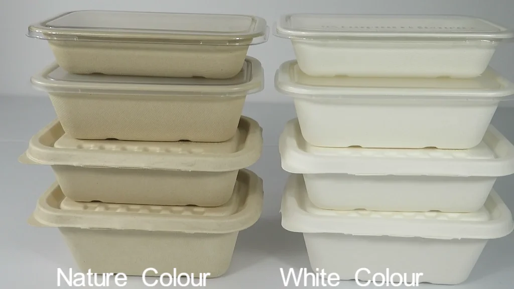 Wholesale Biodegradable Sugarcane Bagasse Food Paper Lunch Containers