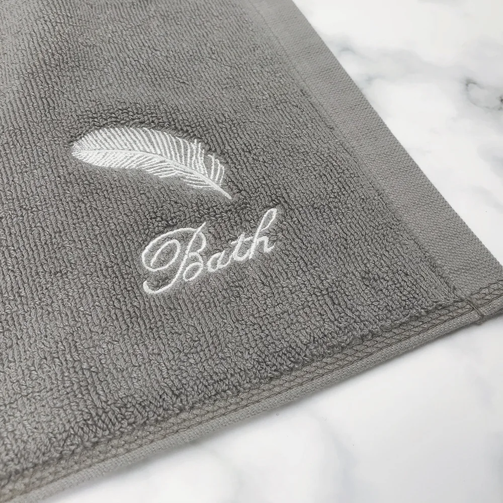 Customized Luxury Hotel Floor Mat With Embroidery Buy Floor Mat