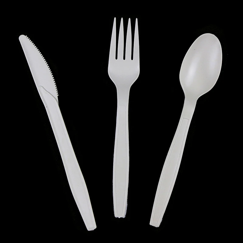 Cutlery Eco Set Disposable Cutlery For Buffet Degradable Utensils Set