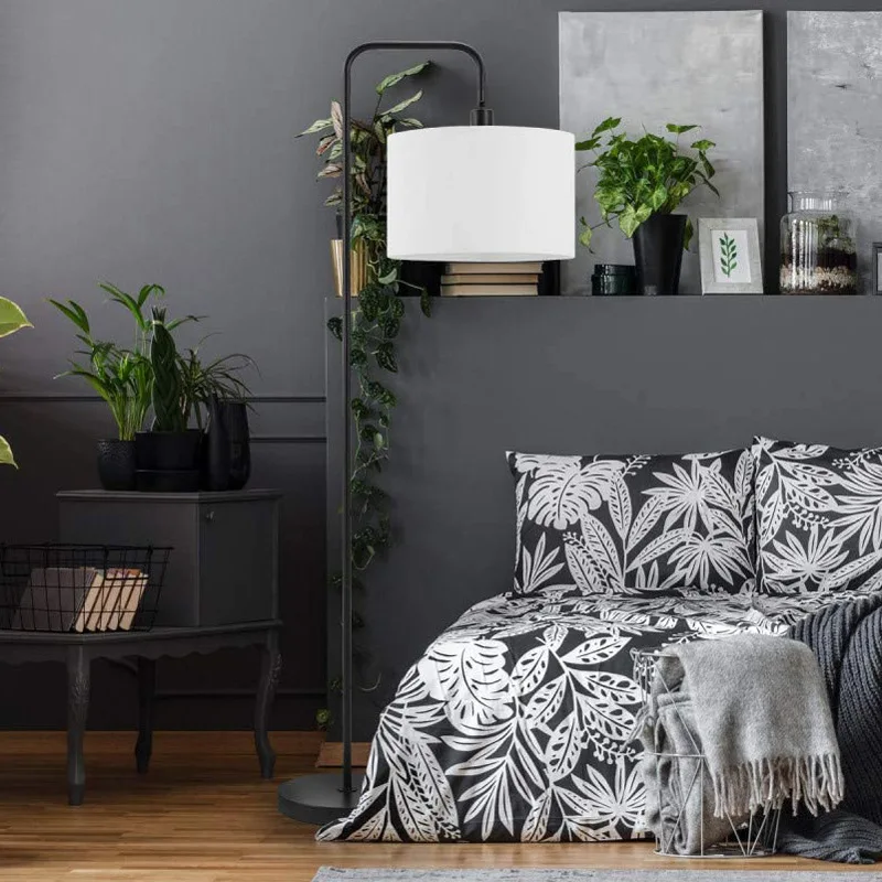 Original Floor Lamp with Frame Garden Living Room BedroominsStyle Creative Bedside Lamp Modern Minimalist StudyLED