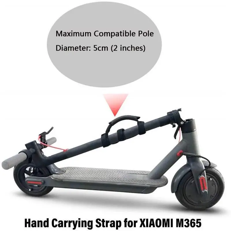 Superbsail Universal Electric Folding Scooter Hand Carrying Handle Strap For Xiaomi M365 Pro Ninebo Scooter Pole Tied Scooter factory