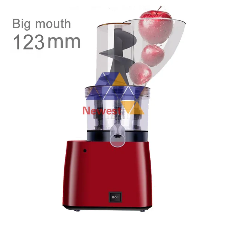 120mm Big Feeding Size Commercial Fruit & Vegetable Juicer Machine