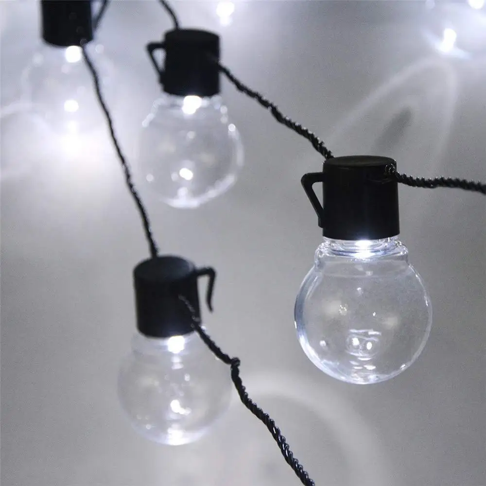 Solar Powered String light 10 LED Ball Outdoor Light Home Yard Party christmas outdoor