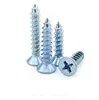 PVC & Aluminum Window Screw Plastic Wood Screws Iron Cross Recessed All Sizes Screws