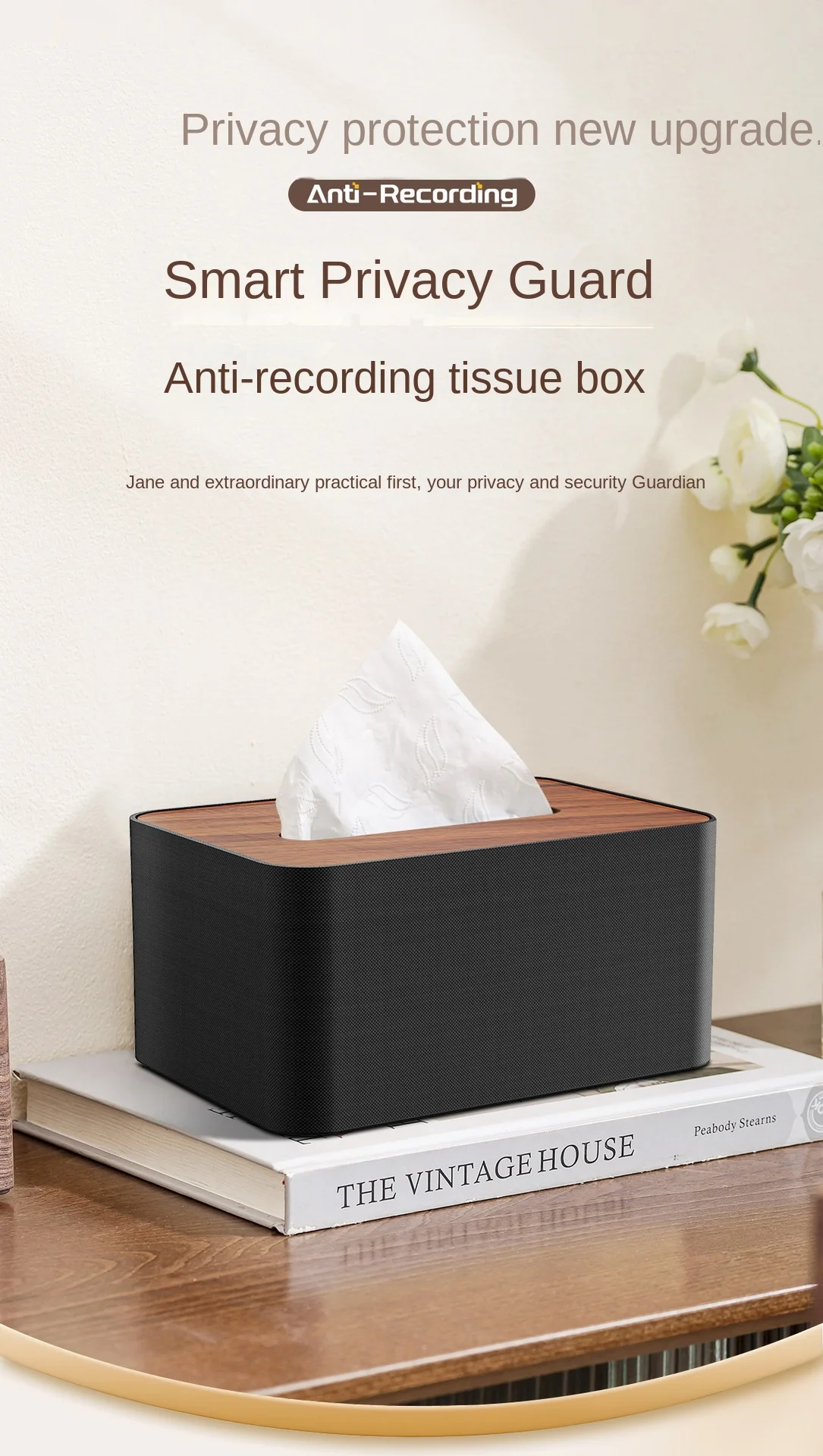 F18 Office & Conference Room Anti-Recording & Overhearing Shielding Device Mobile Phone Recording Blocker Alarm System Equipment
