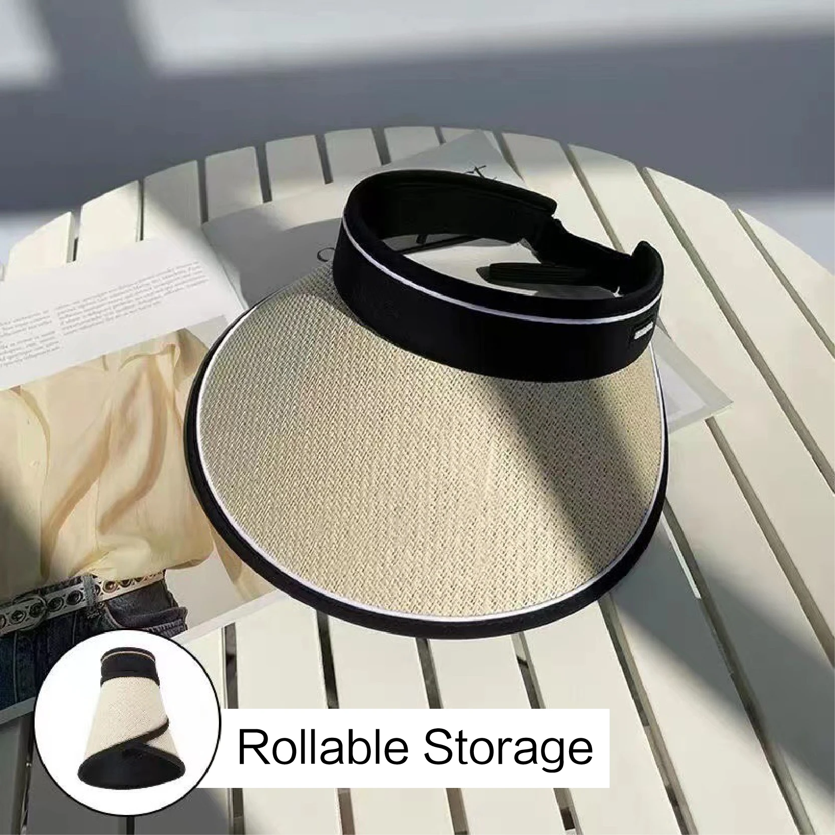 2023 Women's Large Brim Sunscreen Hat Face Covering Uv Resistant Sun