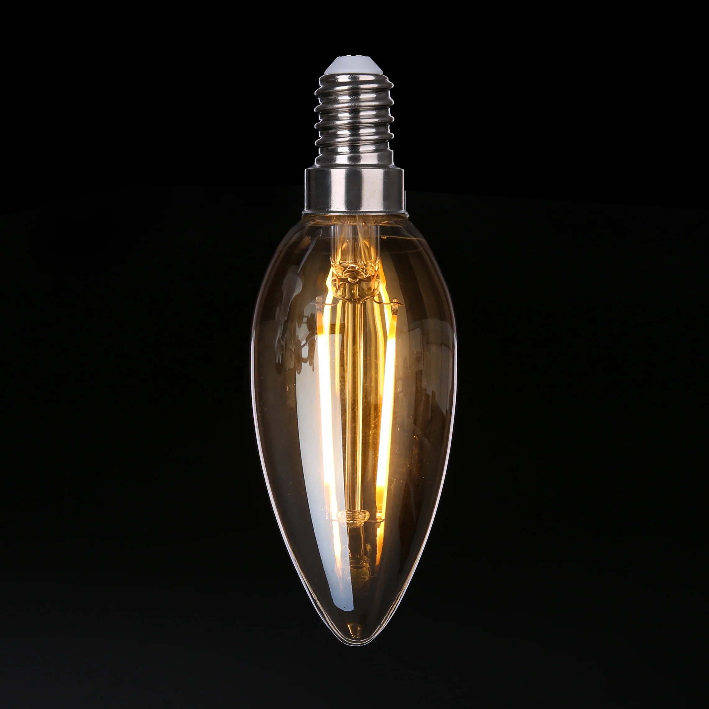 China factory CE SAA C35 c35t B10 B11 2w 4w 5w watt Candle light dimmable led filament led bulb