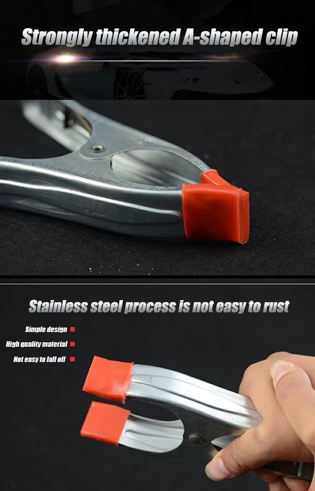 Fixable A-clip Artificial Stone slab Fabricating Tool Securing clip