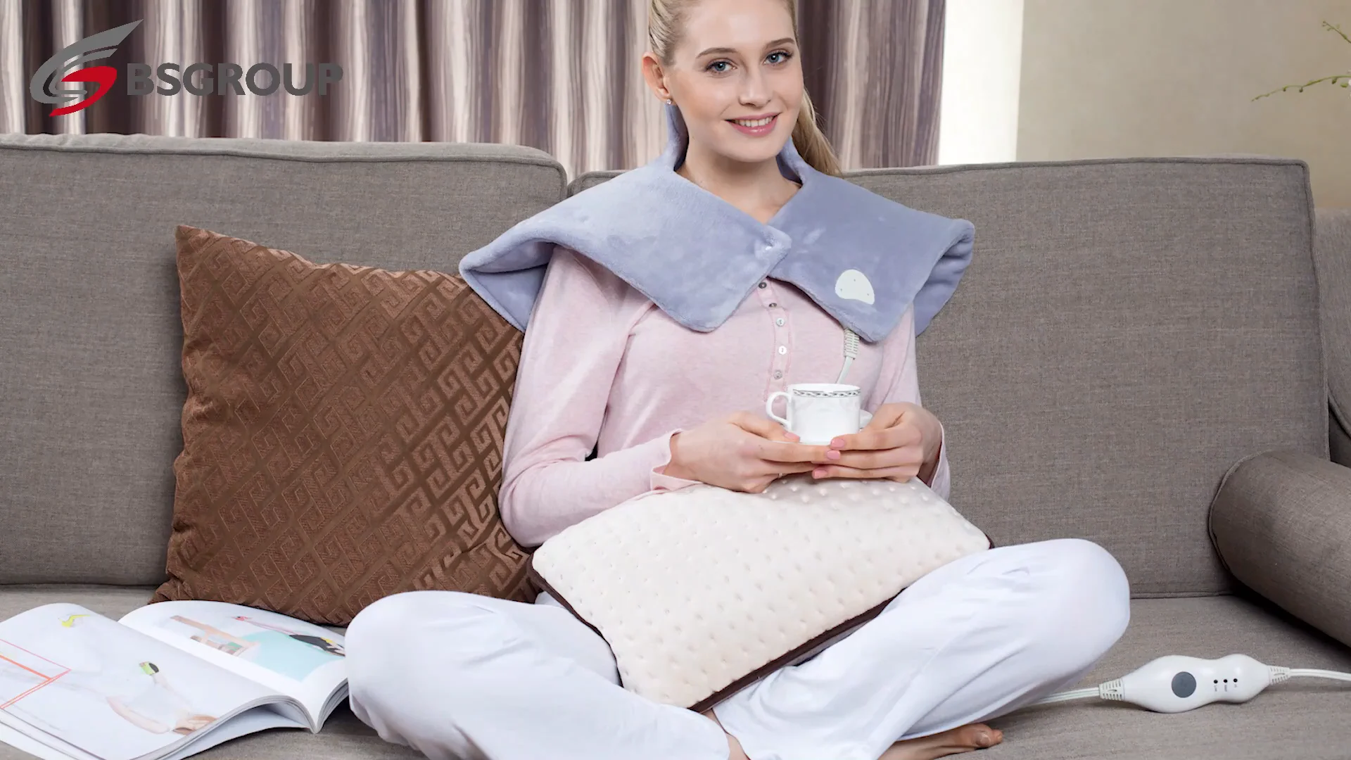 110v Shoulder Heating Wrap Pad Electric Heating Shoulder And Neck