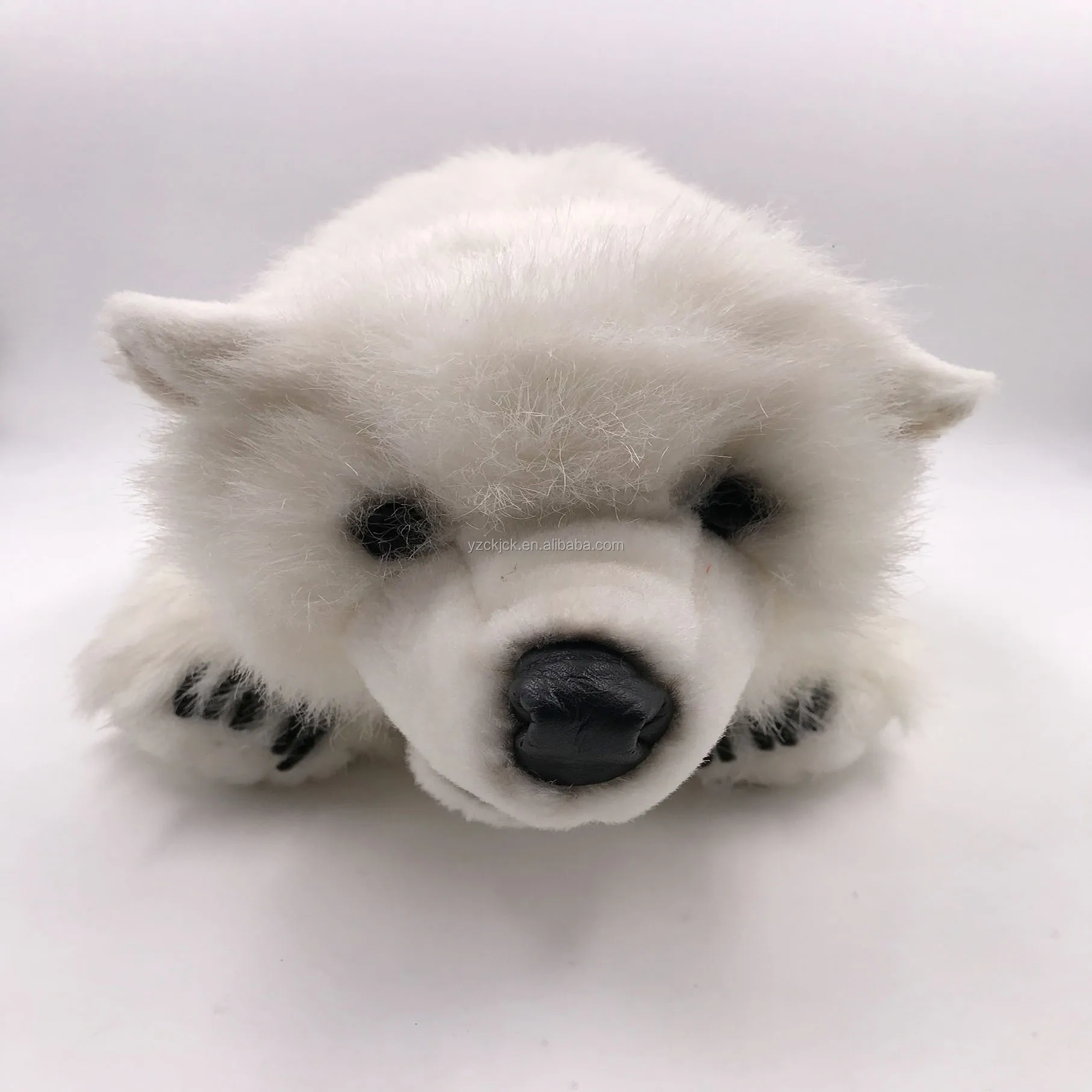 可爱的北极熊玩具软玩具填充毛绒动物定制毛绒玩具