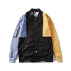 OEM top quality brand Logo cheap wash custom denim jacket factory wholesale print color matching denim Man jeans jacket