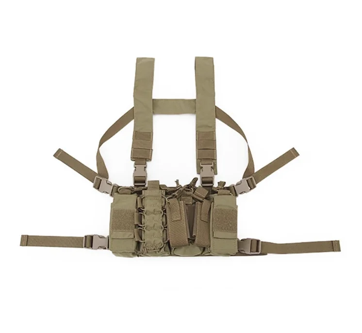 Tactical Multicam Vest D3 Chest Rig Carrier Vest Mag Pouches Ak Ar M4 ...