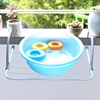 Balcony Window Sill Stainless Steel Foldable Hanger Clothes Drying Rack