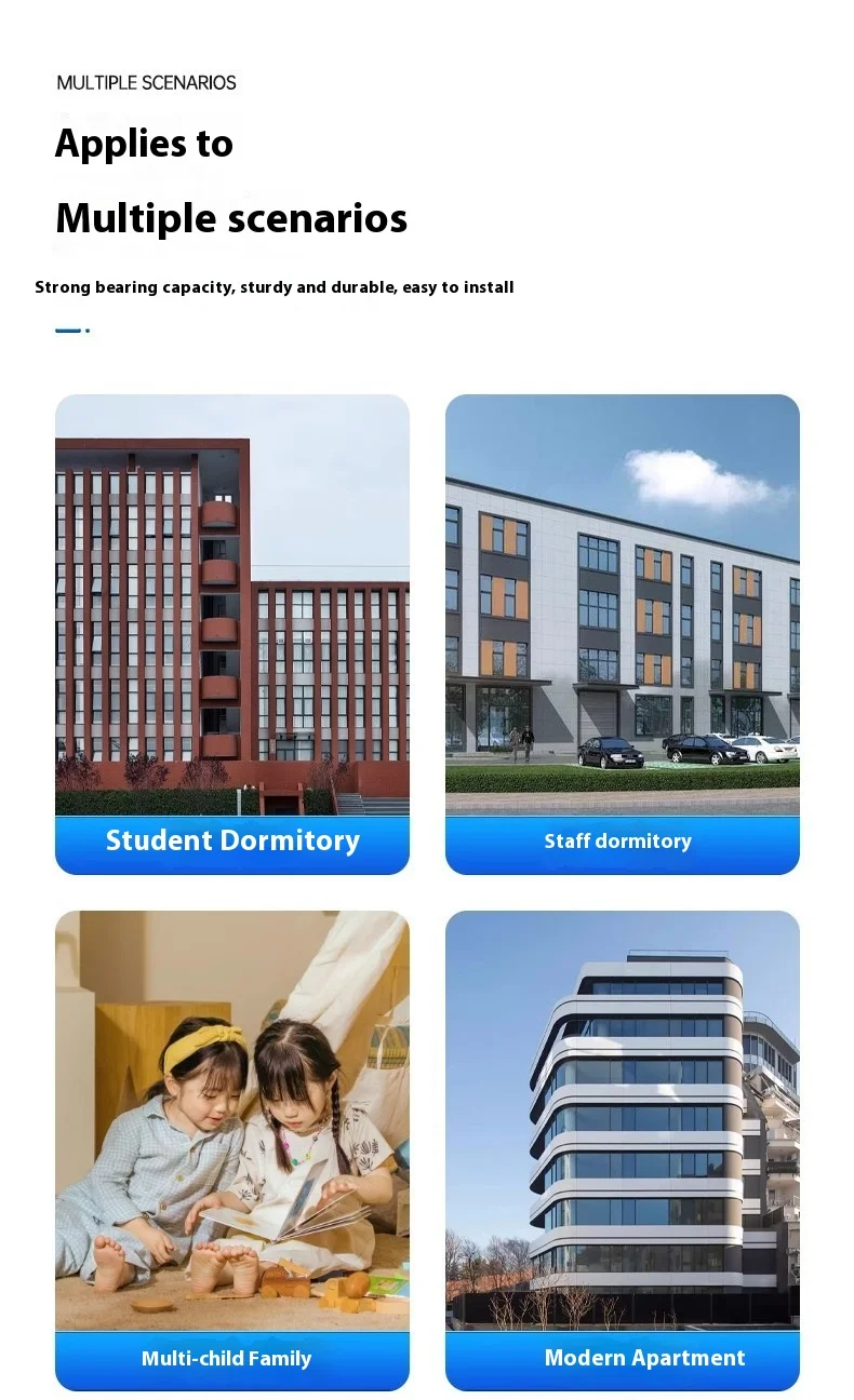 product hot sell metal bunk bed frame double bed for adults worker twin metal frame for boys used bunk beds for sale-11