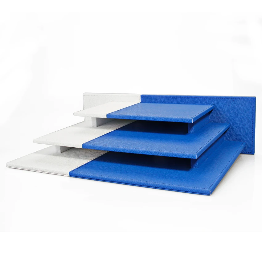 个性化设计标志组织皮革文件文件杂志支架a4文件支架