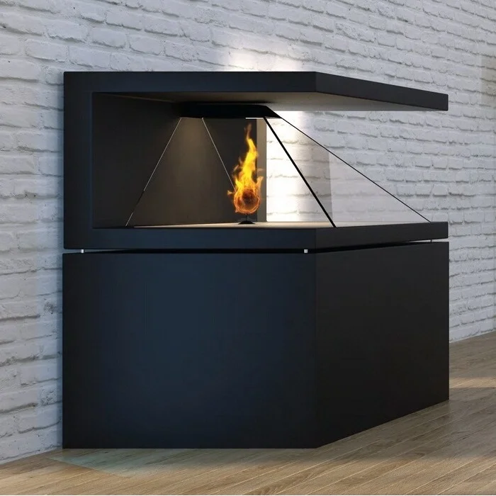 3d hologram cube