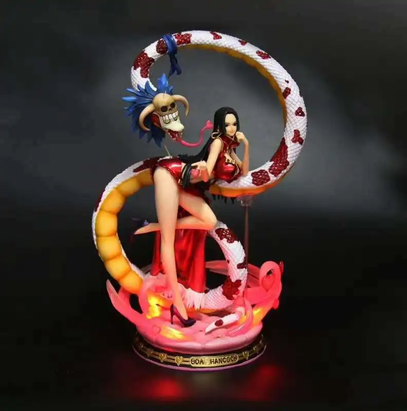 41cm Gk One Piece Empress Boa Hancock Action Figure With Light Pvc Collection Model Toy For Gifts Buy One Piece Action Figure One Piece Boa Hancock Action Figure Product On Alibaba Com