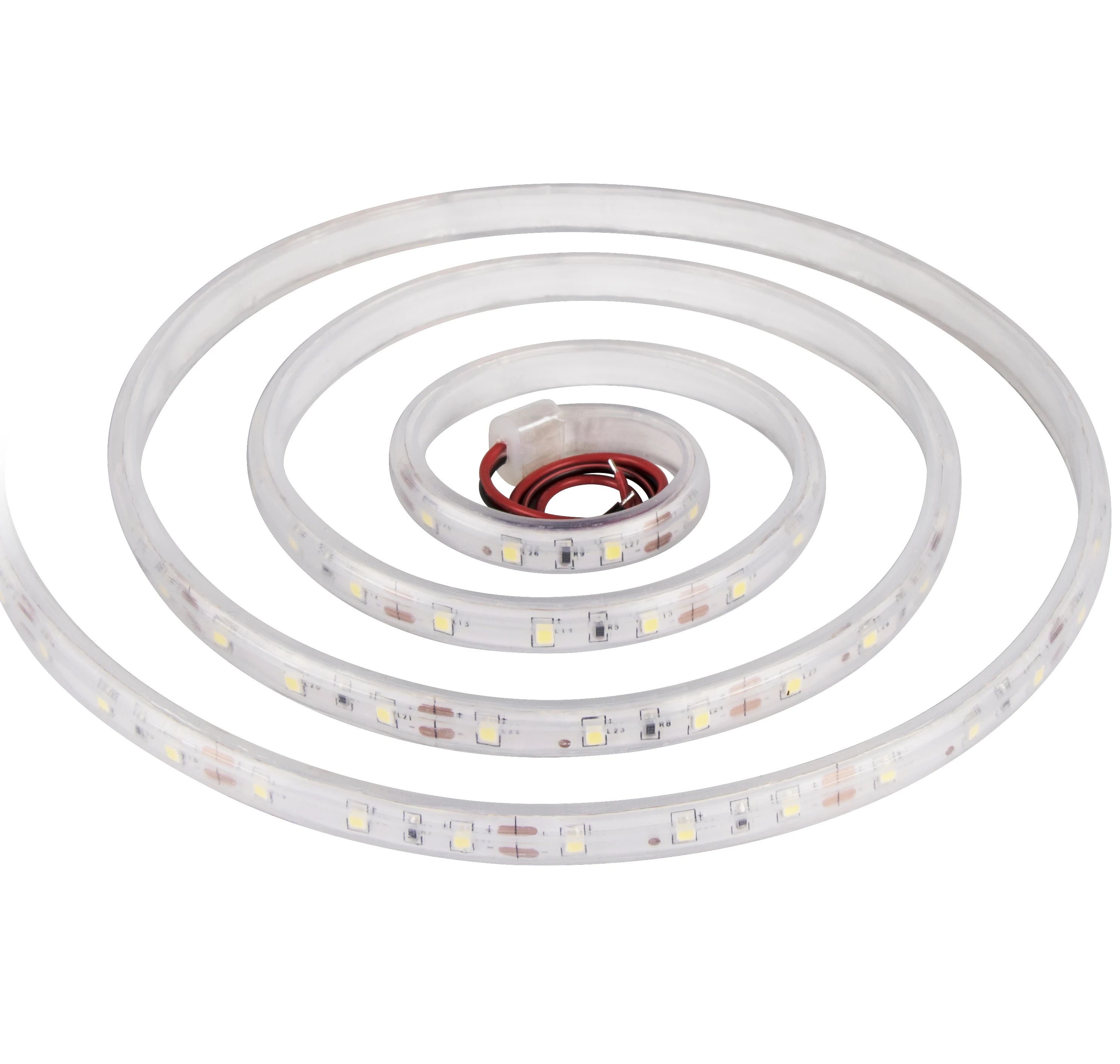 Waterproof SMD2835 LED strip light for project business IP65 silicone tube  single colour RGB RGBW