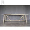 Support customization French New Design Style Luxury Custom Made Long Wood Rustic Dining Table,rustic table