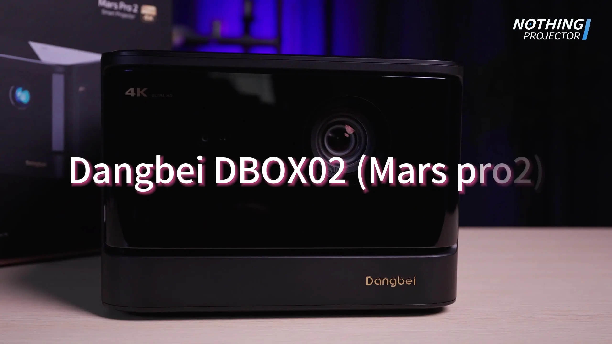 Dangbei Mars Pro 2 - 4K UHD Projector with Laser Technology