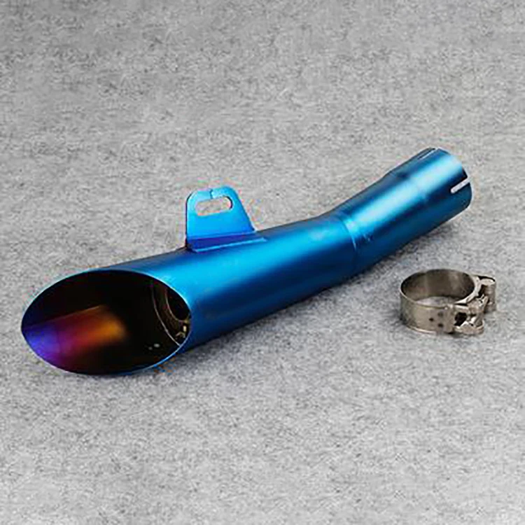 Colorful Stainless Steel Horn Cone Muffler Exhaust Pipe Buy Moto