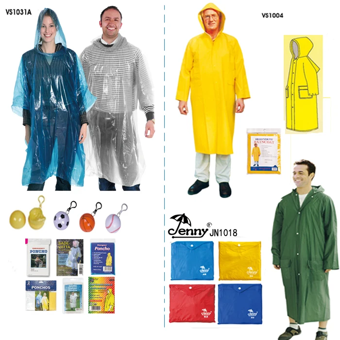 1Pc Disposable Adult Emergency Waterproof Rain Coat Poncho Rainwear Rainsuit