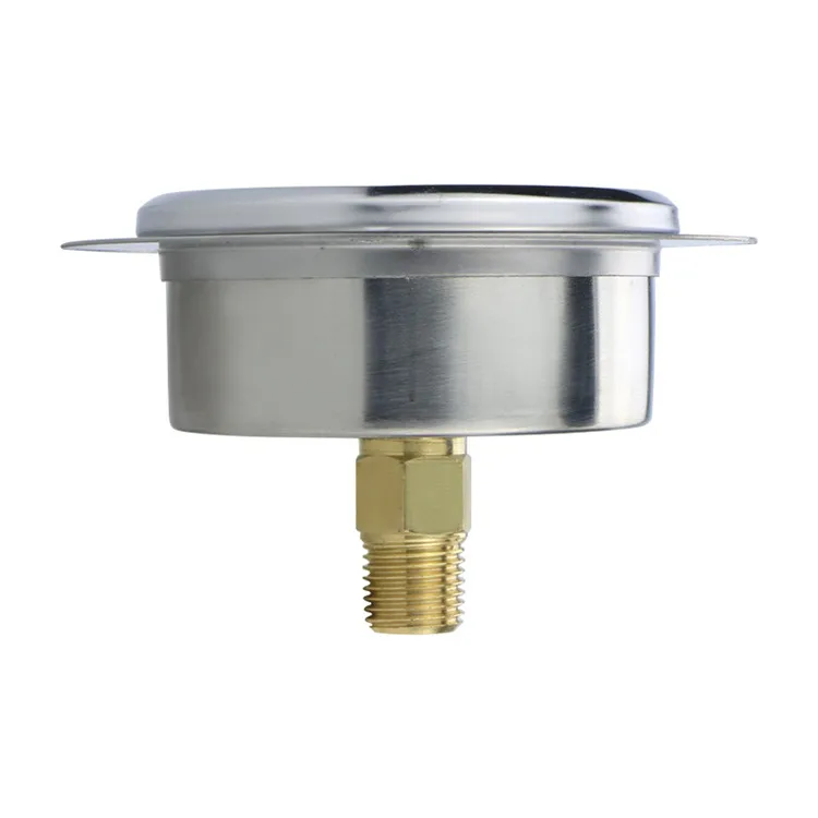60mm threaded connection ZG1/4 2.5 shock-proof Metal Case Medical Oxygen Pressure Gauge