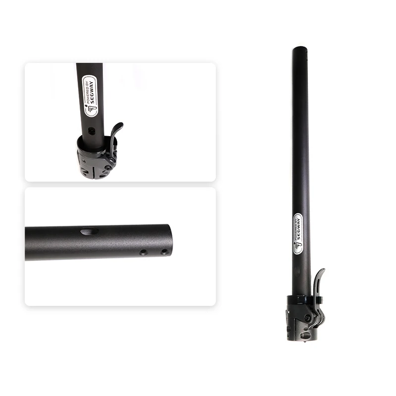 Original 10inch Scooter Parts Folding Pole Stand Rod Stem Components For F20 F25 F30 F40 Scooter Front Folding Accessories details