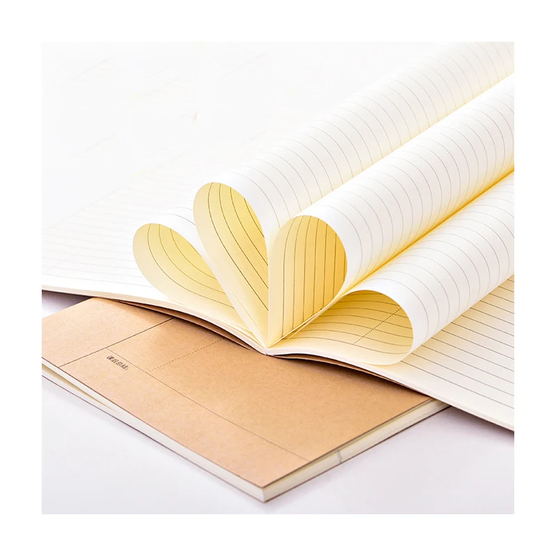 
Custom Logo Classic office stationery supplies Kraft paper school notebooks wholesale 